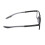 (Black Frame Gray Legs +150) Lesebrille Blaulichtfilter +1.50 Grau/Braun 3