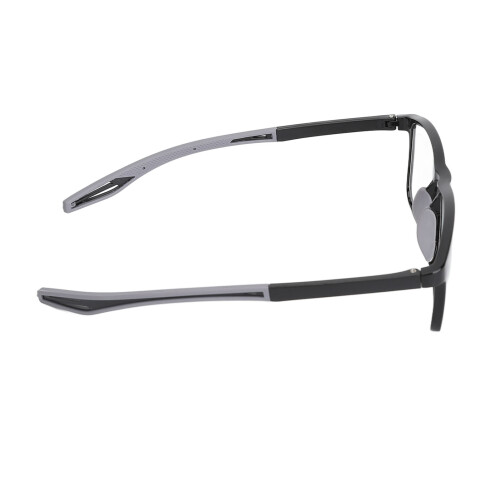 (Black Frame Gray Legs +150) Lesebrille Blaulichtfilter +1.50 Grau/Braun 2