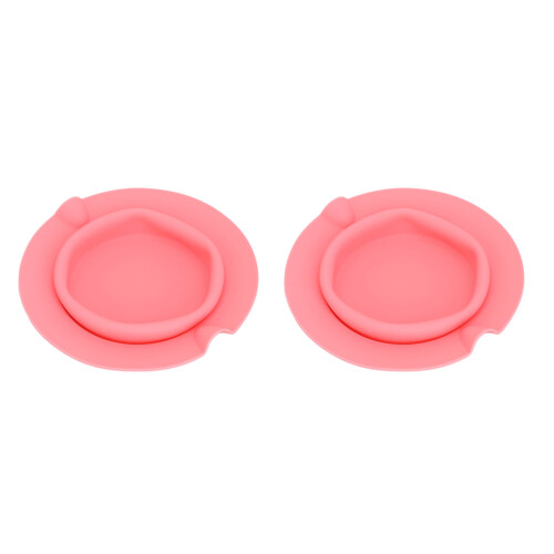 (Pink) 2x Silikon-Wachsschmelz-Einsatzschale 400ml Blau 2