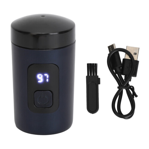 Mini Electric Trimmer Rechargeable Beard Trimmer with Clean Brush