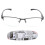 (+200) Photochromic Half Rim Reading Glasses +2.00 1