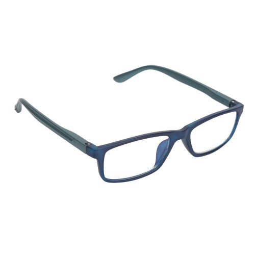 (Blue +100) Blaulichtfilter-Lesebrille +1,00 HD kratzfest leicht 2