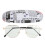 (Gold Frame) Blue Light Polarized UV Sunglasses Metal Frame 1