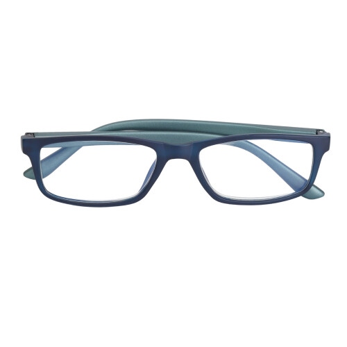 (Blue +100) Blaulichtfilter-Lesebrille +1,00 HD kratzfest leicht 1