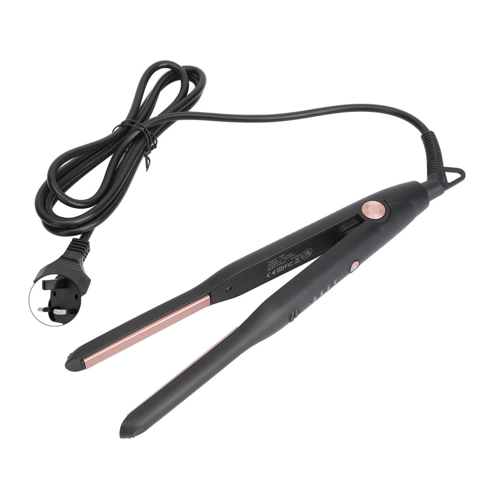 (UK Plug) Narrow Hair Straightener 4 Gear Temp Control Electric Iron 110-240V UK