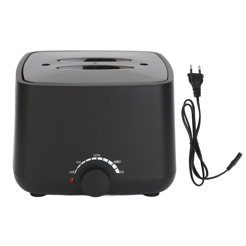(EU Plug 220V) Wax Warmer with Cover Hair Removal Melt Pot 110V US Plug