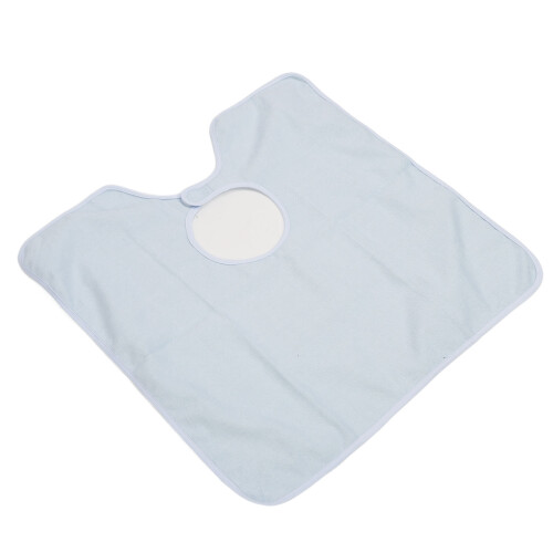 Adult Waterproof Dining Bib 3-Layer Breathable Washable for Elderly 1