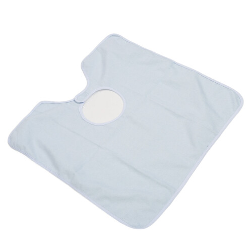 Adult Waterproof Dining Bib 3-Layer Breathable Washable for Elderly 2