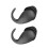 (Black) Tappi Orecchie Silicone Antirumore 2