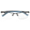 (Blue Legs +200) Lesebrille Blaulichtfilter Multifokus +200 4
