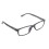 (Black Frame +100) Blaulichtfilter-Lesebrille +1,00 HD kratzfest braun 3