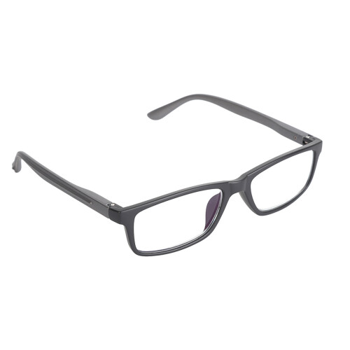 (Black Frame +100) Blaulichtfilter-Lesebrille +1,00 HD kratzfest braun 2
