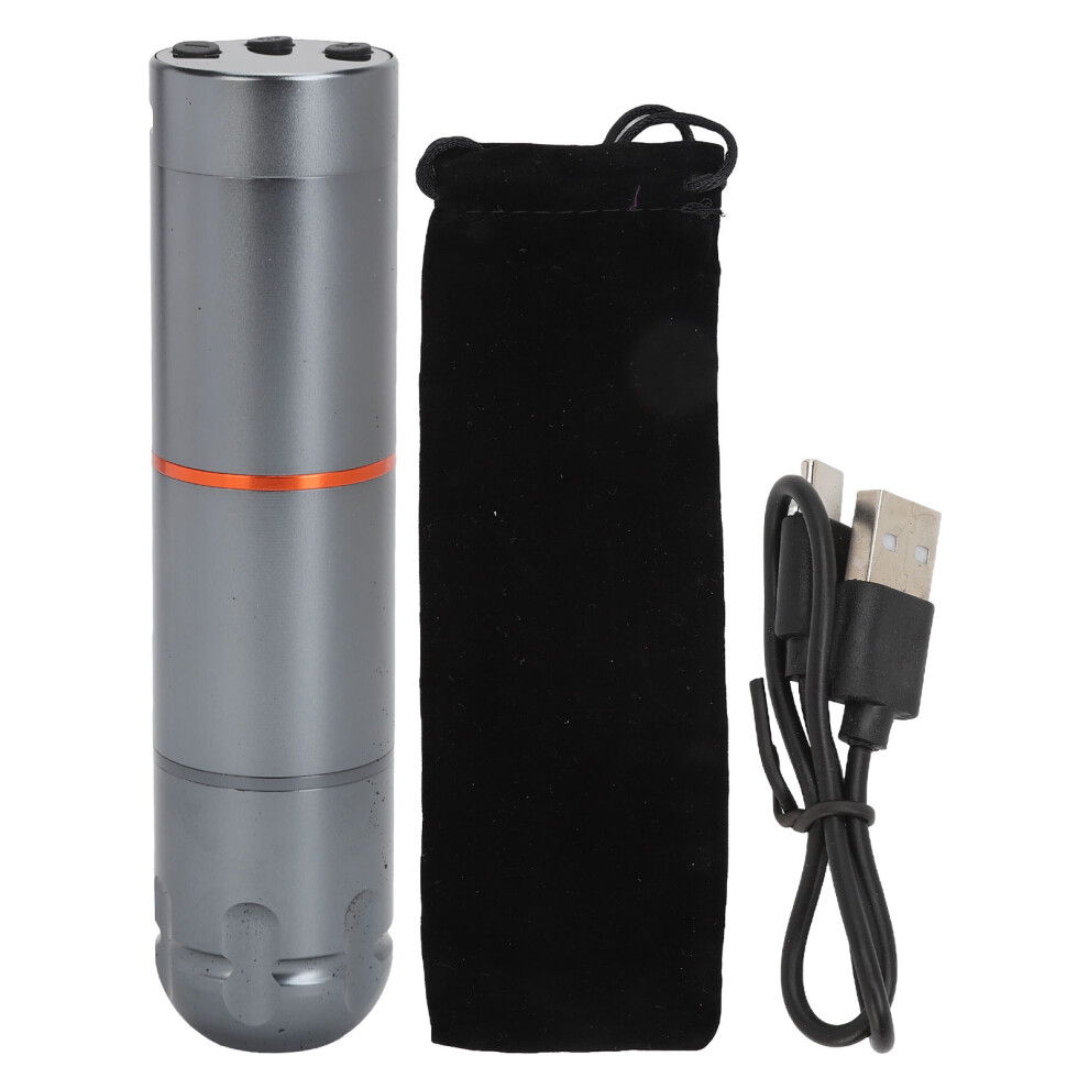 (Grey) Wireless Tattoo Machine Pen 1800Mah Oled Rotary For Liner Shader Grey 461605387314