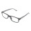 (Black Frame +100) Blaulichtfilter-Lesebrille +1,00 HD kratzfest braun 4