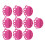 (Rose Red) 10PCS Silicone Ink Cup Holders Safe Washable Reusable Black 4