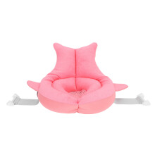 (Pink) Weiche Baby-Badewannen-Auflage zum Schwimmen & Sichern Pink