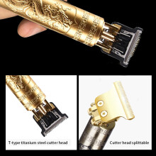 Rechargeable USB Hair Clipper w/ 4 Combs