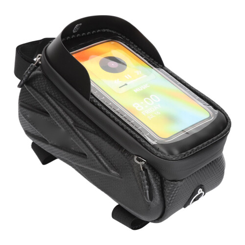 Waterproof Bike Phone Pouch Large Capacity Front Bag 1