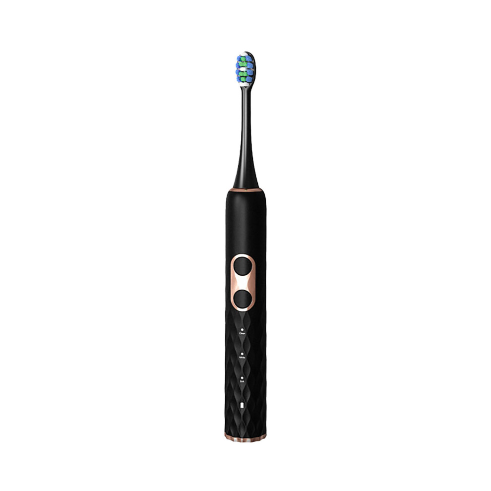 Black (Black) Sonic Electric Toothbrush Rechargeable Magnetic Levitation