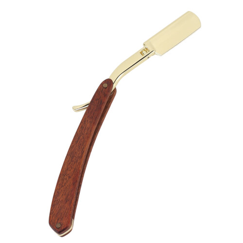 Edelstahl Vintage Klappbarer Bartmesserhalter 2
