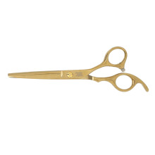 Edelstahl-Frisierschere mit ergonomischem Griff