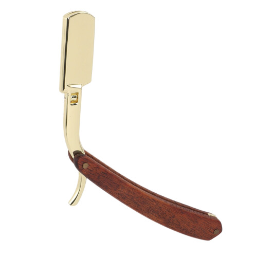Edelstahl Vintage Klappbarer Bartmesserhalter 1