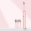 (Pink) Electric Toothbrush Soft Bristle USB Charging Sonic White 5