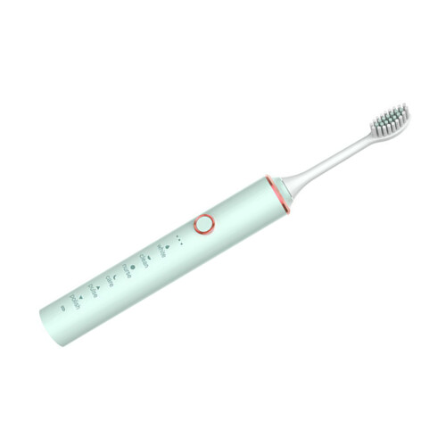 (Green) Electric Toothbrush Soft Bristle USB Charging Sonic White 1