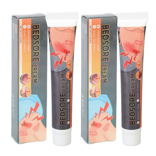2pcs 0.7oz Bed Sore Cream Herbal Ulcers Relief Moisturizing
