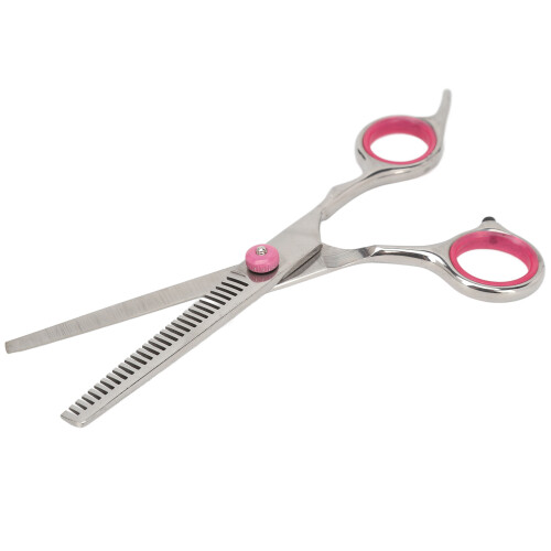 Haarschneideschere aus Edelstahl ergonomisch 1
