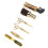 6-tlg. Friseur-Schere-Set mit Kamm und Spray 5