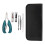 7pcs Nail Clippers Set Dead Skin Fork Forceps Scraper Tools Bag 1