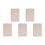 5PCS Tattoo Practice Skin Double Side Microblading Eyebrow 1