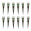 12pcs Waterproof DIY Tattoo Paste Cone for Salon Brown 4