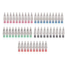 50x Tattoo Kugelschreiber Patronen 5 Farben 10ml Halbtransparent