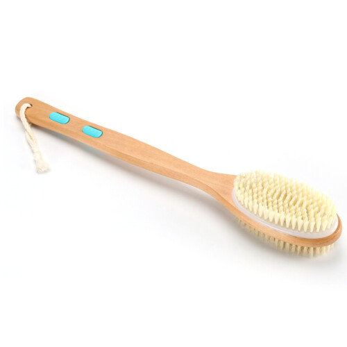 Double-Sided Long Handle Shower Back Scrubber