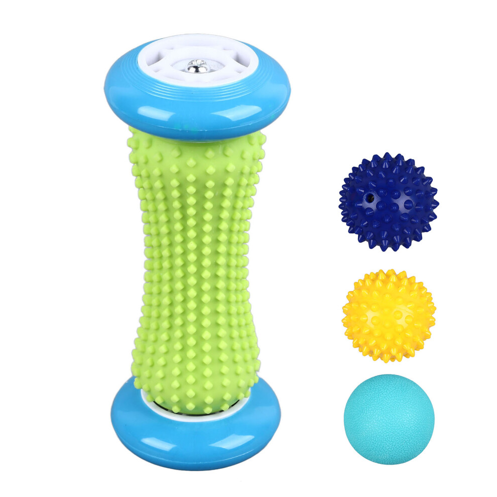 4pcs Foot Roller Massage Ball for Plantar Fasciitis Circulation Set