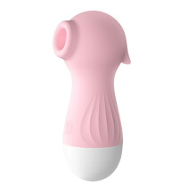(Pink) Women Massage Machine Seahorse Shaped Vibration Massager Wand Pink
