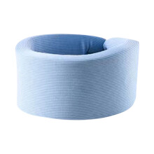 (Light Blue) Nackenstütze Halskragen Verstellbar Atmungsaktiv Grau