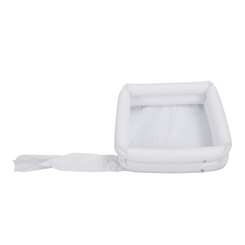 Inflatable Hair Washing Basin PVC Double Layer Portable 1