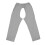 Urinary Incontinence Pants Grey XXL Front Rear Opening 2