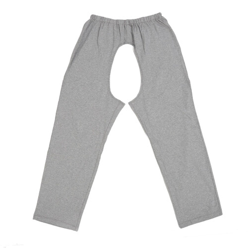 Urinary Incontinence Pants Grey XXL Front Rear Opening 1