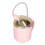 (Pink) 360-Dichtes Trinkbecher-Matratte mit Stroh Pink 4