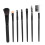 (Dark) 5D Silicone Makeup Mannequin Full Face Lash Stand 4
