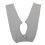 Urinary Incontinence Pants Grey XXL Front Rear Opening 5