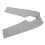 Urinary Incontinence Pants Grey XXL Front Rear Opening 3