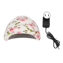 (US Plug) 48W LED UV Nageltrockner Blumenmuster 30 LEDs