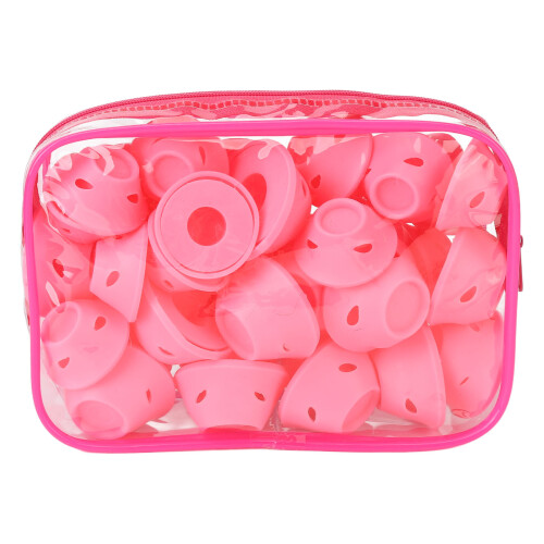Rullo Capelli Silicone Senza Calore Set Casa Viaggio