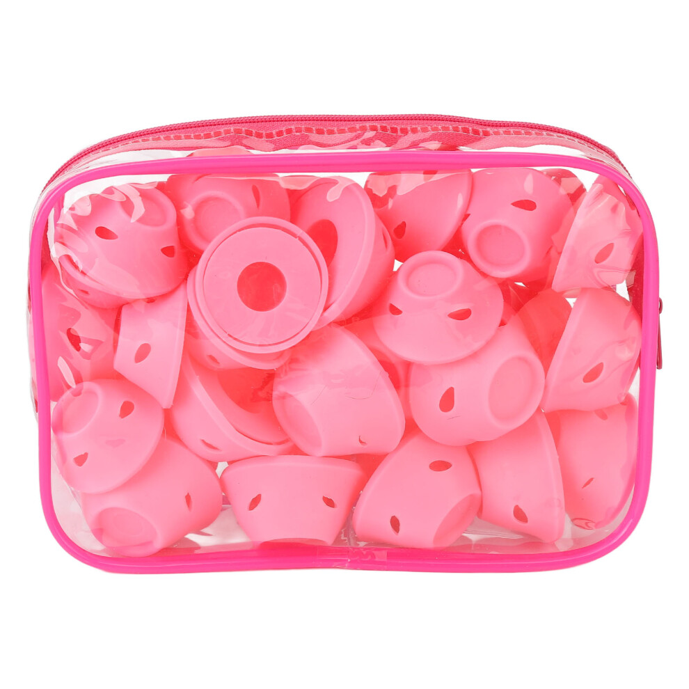 Silicone Heatless Hair Curling Roller Set for Home Travel