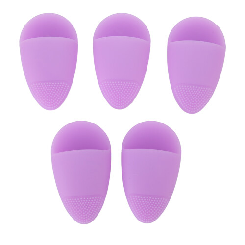 5pcs Silicone Face Exfoliating Brush
